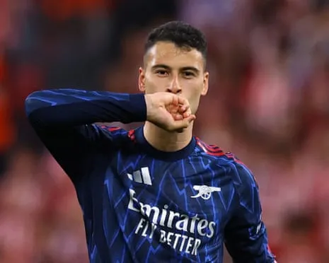 Gabriel Martinelli's Rapid Impact Gives The Gunners First Champions League Win in Bilbao