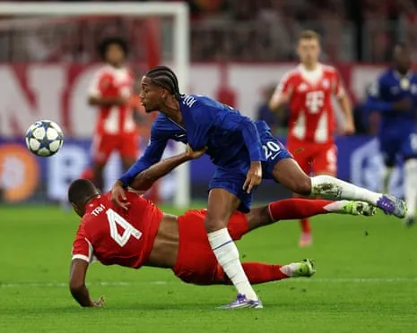 Chelsea's manager rages as Bayern Munich center-back Tah avoids red card in Champions League defeat