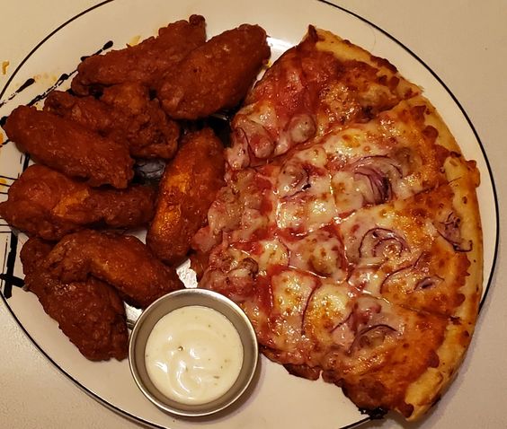 Is Pizza or Wings Healthier
